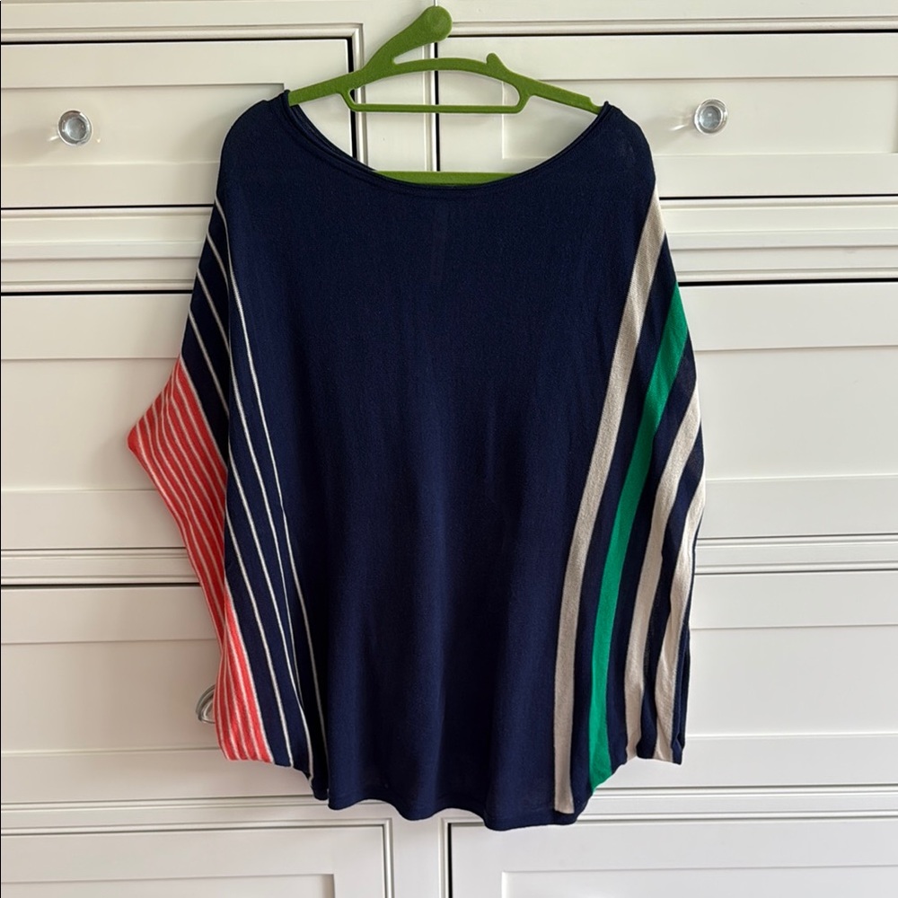 NY Collection Poncho Style Top